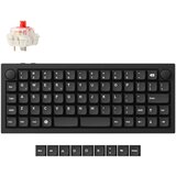 KEYCHRON Q15 Max QMK Brezžična mehanska tipkovnica / črna / Gateron Jupiter Red / Q15M-M1, (22108693) u