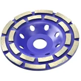diamantna plošča za brušenje betona 125mm dvovrstna G00375