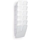 Durable stenski predalnik Flexiplus 6 A4 pokončni 6 delni prozoren | Shoptok.si
