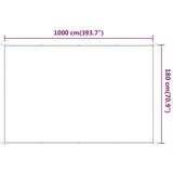  Vertikalna markiza svetlo zelena 180x1000 cm tkanina oxford, (20702964) | Shoptok.si