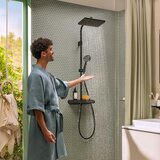 Hansgrohe 28649670 Activera Q 290/180 1jet EcoSmart+ stenska termostatska armatura s tu&amp;scaron; setom Slike