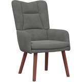  Fotelja Tamno siva 63 x 67 x 94 cm Baršun | shoptok.hr