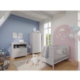 Germania Krem dječja komoda s promjenjivim stolom 89x102x77 cm Alkmaar – | shoptok.hr