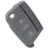 INF Silicone Key Cover Compatible with Volkswagen Golf 7 — Honeycomb Soft Key Fob Protector Gray, (5000152202) | Shoptok.si