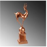 WALLXPERT decorative object figura bakar boja deer pose 2 | ePonuda.com