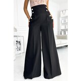 Numoco Elegant wide trousers with a high waist | Shoptok.si