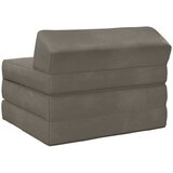 SOFA na razvlačenje Svjetlosiva 200 x 70 x 10 cm Baršun | Shoptok.si