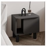 Hanah home Noćni ormarić antracit | Eponuda.ba