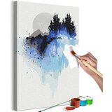  Slika za samostalno slikanje - Watercolour Landscape 40x60 | shoptok.hr