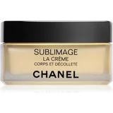 Chanel Sublimage La Body & Neck Creme krema za telo za obnovo kože 150 g