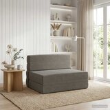 SOFA na razvlačenje Svjetlosiva 100 x 80 x 60 cm Tkanina | Shoptok.si