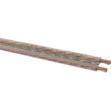 Zvučnički kabel 2 x 1.50 mm² Crna 1067 Roba na metre