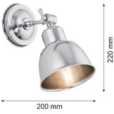  Argon 3172 - Zidno svetlo EUFRAT 1xE27/60W/230V | Eponuda.com