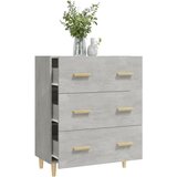  Komoda siva boja betona 70x34x90 cm od konstruiranog drva | shoptok.hr