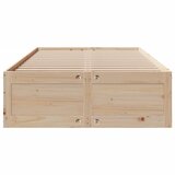  Okvir kreveta bez madraca s ladicama 135 x 190 cm od borovine | Eponuda.ba