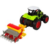 Traktor na daljinsko upravljanje v razmerju 1:16 s priključkom - zeleno | Shoptok.si