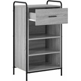  Ormar za cipele 51 x 36 5 x 93 cm Konstruirano drvo Siva Sonoma - Siva Sonoma 51 x 36 5 x 93 cm 1 ladica i 3 police | shoptok.hr