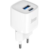 Superior Kućni punjač SU-P104 30W GaN Super Fast USB A QC3.0+Type C, Belo | ePonuda.com