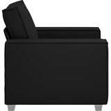 SOFA stolica Crna 100 cm Lažna koža | shoptok.hr