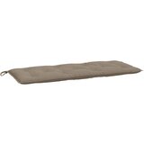 The Living Store Blazina za vrtno klop taupe 120x50x7 cm oxford tkanina - Blazina Za Vrtno Klop, (21459720) | Shoptok.si