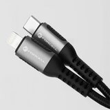  USB C na Lightning kabel Forcell F-Energy PD 3A 27W Cafule 50 cm - crni | Eponuda.com