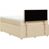 Krevet box spring s madracem krem 120 x 190 cm od tkanine | shoptok.hr