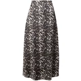 co'couture Suknja smeđa / crna / bijela