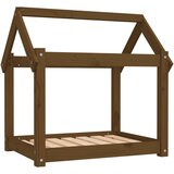 Krevet za pse smeđa boja meda 71x55x70 cm od masivne borovine | Eponuda.ba