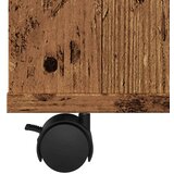 vidaXL Omarica na kolesih starinski les 60x35x75 cm inženirski les Cene