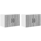 vidaXL zidni kuhinjski ormarić zidne 2 pcs siva sonoma 60 x 31 x 40 cm | shoptok.hr