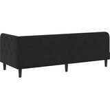  Kutni okvir kreveta Crna 80 x 200 cm Baršun | shoptok.hr