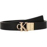 Calvin Klein Jeans Monogram Plaque Buckle 25MM REV LV04K7005G Crna | shoptok.hr