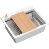 Quadron granitni sudoper KURT 110 WORKSTATION White Cijene