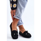 Boto Women's Suede Loafers Black Si Passione | Shoptok.si
