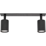 Ugradno reflektorsko svetlo NEX 2xGU10/10W/230V crno | Eponuda.com