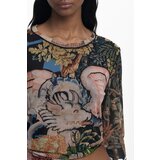 Desigual WOMEN&#39;S LONG-SLEEVED T-SHIRT BLACK | shoptok.hr