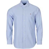CHEMISE COUPE DROITE EN OXFORD Plava