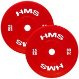  Tpp02 crveni pe olimpijski tehnički ploč 2 x 2,5 kg hms | shoptok.hr