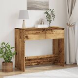  Konzolni stol boja starog drva 89x41x76,5 cm konstruirano drvo | Eponuda.com