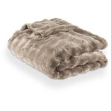 Tiseco Home Studio Smeđe-siva deka od mikropliša 150x200 cm Wave – Cijene