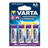 Varta Professional Lithium baterija AA, 4 kos | Shoptok.si