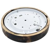  LED plafonsko svetlo OAK SMOKY SLIM LED/20W/230V 4000K prečnik 27 cm hrast/tamno braon | Eponuda.com