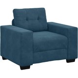 SOFA fotelja plava 100x78x80 cm baršun | shoptok.hr