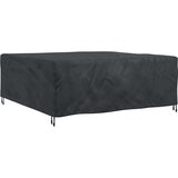 vidaXL Prevleka za zunanje pohištvo Črna 200 x 190 x 85 cm 210D | Shoptok.si