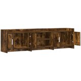 vidaXL TV omarica 168 x 33 x 47 cm Dimljen hrast Inženirski les, (5000247686) | Shoptok.si