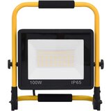 vidaXL LED reflektor z ročajem 100 W toplo bel | Shoptok.si
