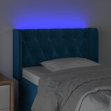  LED uzglavlje tamnoplavo 83x16x78/88 cm baršunasto | Eponuda.com