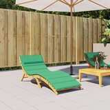  Jastuk za ležaljku zeleni 180 x 60 x 3 cm od tkanine Oxford Cijene