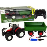 Rc Tractor with Trailer 1:24 Red Green Cijene