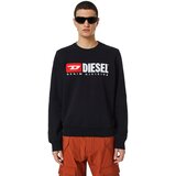 Diesel Sweatshirt - S-GINN-DIV SWEAT-SHIRT black | shoptok.hr
